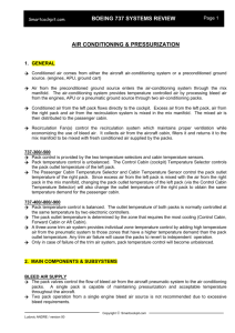 BOEING 737 SYSTEMS REVIEW AIR CONDITIONING