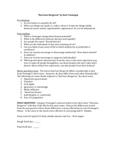 Harrison Bergeron essay