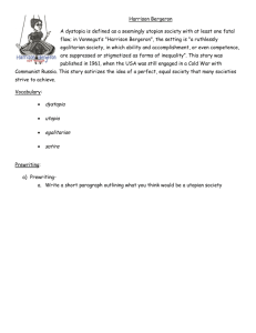 Harrison Bergeron-student worksheet
