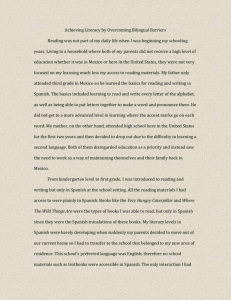 Literacy Narrative