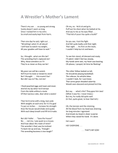 06.01.20 A Wrestlers Mothers Lament