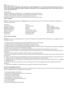 Chapter 11-13 Study Guide