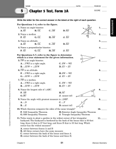 Ch 5 Practice Test