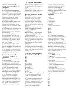 Chapter 11 Answer Keys