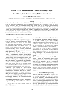 YouDACC: the Youtube Dialectal Arabic Commentary Corpus