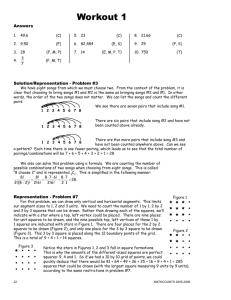 2005 - 2006 Workouts Answers