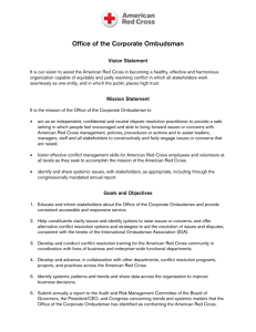 Vision Statement - American Red Cross
