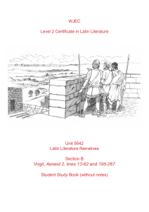 Virgil, Aeneid 2, lines 13-62 and 195-267