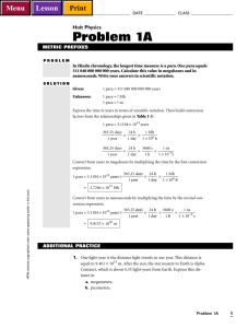 Holt Physics Problem 1A