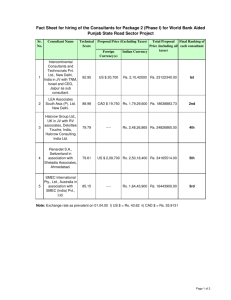 Fact sheet-II