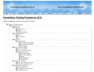 Penetration Testing Framework