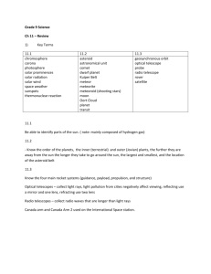 Grade 9 Science Ch 11 – Review 1) Key Terms 11.1 11.2 11.3