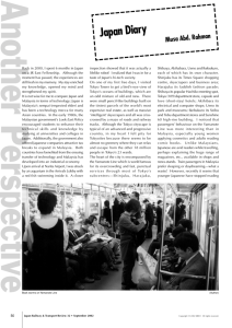 Japan Diary