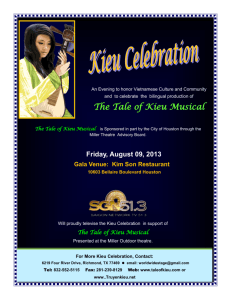 The Tale of Kieu Musical