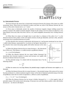 Elasticity - PRADEEP KSHETRAPAL PHYSICS