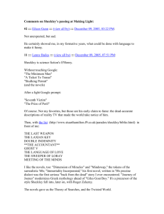 Handout on Sheckley