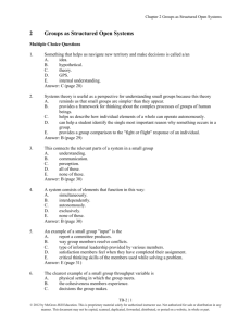 Multiple Choice Questions