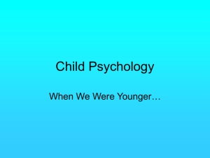 Child Psychology