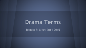 Drama Terms