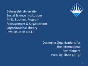 Global Coordination Mechanisms