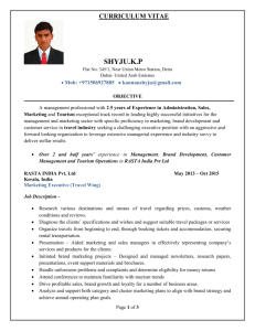 curriculum vitae shyju.kp - Belhoul Speciality Hospital