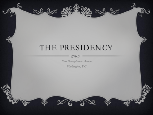 The Presidency