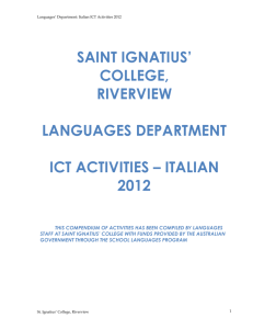 ICT Activities
