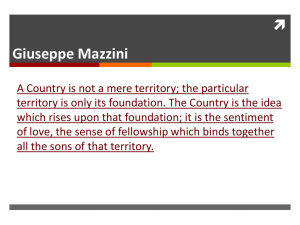 giuseppe mazzini