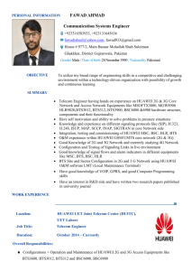 FAWAD AHMAD Communication Systems Engineer