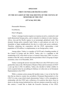 Ã–zgÃ¼r CPLP KonuÅŸmasÄ±