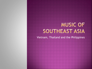 Music of Southeast Asia