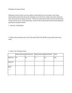 Chi-Square Practice