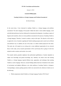 TE 510: Curriculum and Instruction January 6, 2014 Annotated