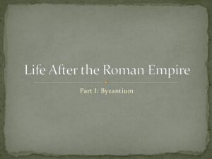 Byzantine Empire - Pearland Independent School District