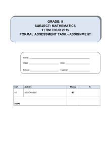 grade 9 mathematics fat 4 1