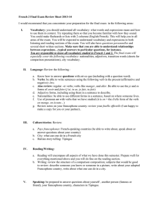 Final Review Sheet