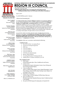 AOG Guidelines - National Federation of Junior Philippine Institute