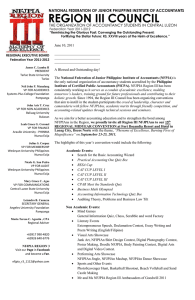 AOG Guidelines - National Federation of Junior Philippine Institute