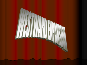 Westward Expansion