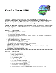 French 4 Honors (#581)
