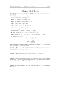 Chapter 8 &amp; 9 Review