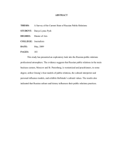 ABSTRACT  THESIS: STUDENT: