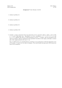Physics 318 R.G. Palmer Electromagnetism 4/7/10