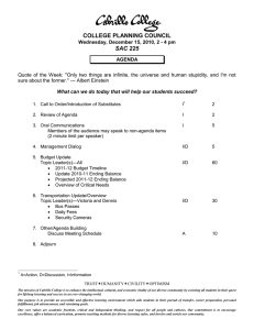 COLLEGE PLANNING COUNCIL SAC 225