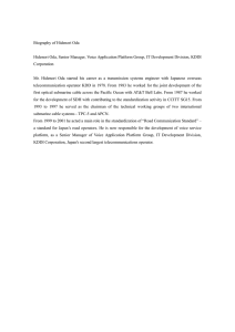 Biography of Hidenori Oda