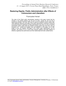 Proceedings of Annual Paris Business Research Conference