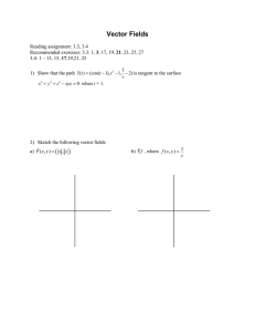 HW #12 - Vector Fields