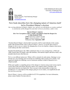 New book describes how the changing nature of America itself