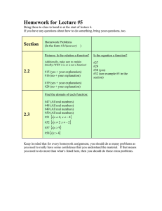 Homework - Section 2.2