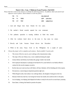 Expanded Practice Exam 2010